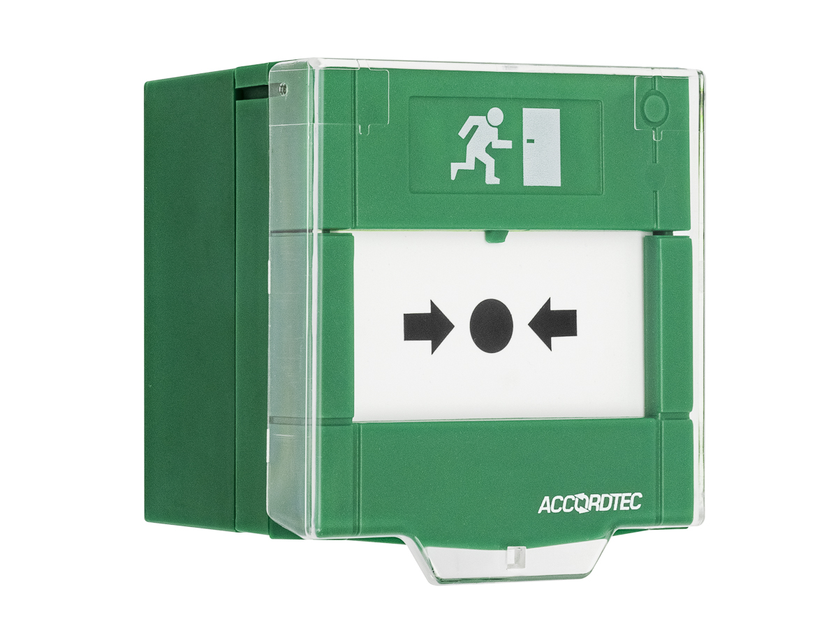 Кнопка выхода AT-H200-GN ACCORDTEC накладная, НО/НЗ