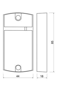 Matrix-II (мод. E H) RFID-считыватель 125 кГц