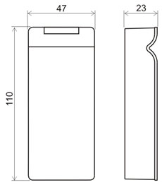Сетевой контроллер со встроенным считывателем RFID Matrix-VI (мод. EH K Net)
