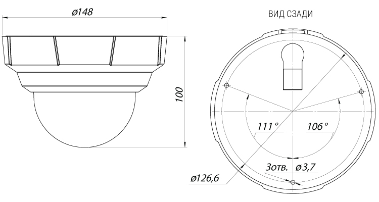 IP камера B1510DR