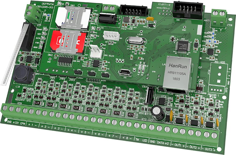 Охранная панель Контакт GSM-16